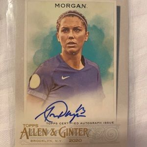 Allen & Ginter 2020 SIGNED Alex Morgan Sports Card